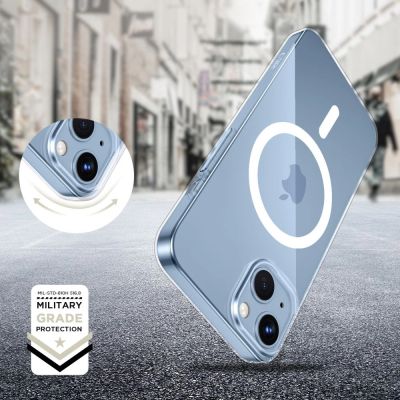 2. Tech-Protect FlexAir MagSafe Case for iPhone 13 / 14 - Clear