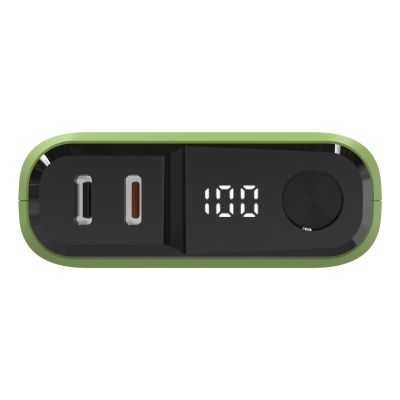 3. RealPower PB-10000C PD+ 10000 mAh Light Green