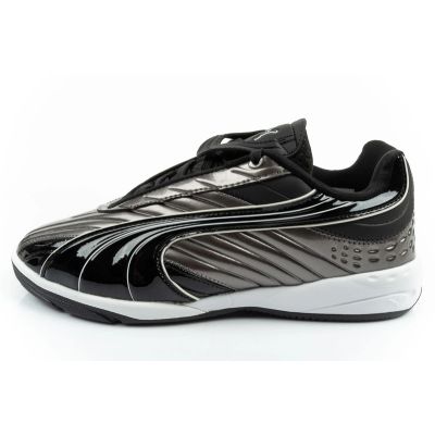 2. Puma sports shoes sneakers youth V-S2 Goalgetter fashionable silver