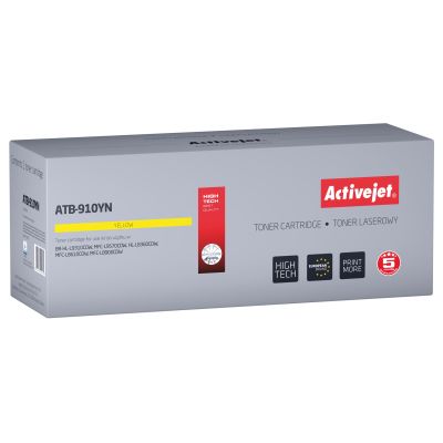 Activejet ATB-910YN Toner (replaces Brother TN910Y; Supreme; 9000 pages; yellow)