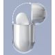 2. Case for AirPods 2 / AirPods 1 rigid, strong, transparent cover for headphones (case A)