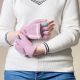 10. Women's/children's winter telephone gloves - pink