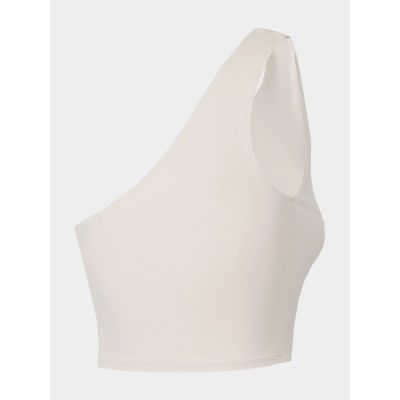 4. Women's One-Shoulder Yoga Crop Top 4F H4Z22-TSD033