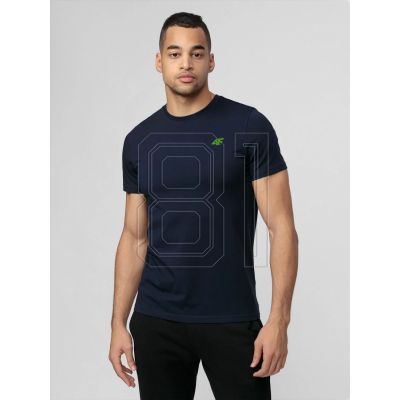8. T-shirt 4F M 4FWSS24TTSHM1895-90S 3 pack