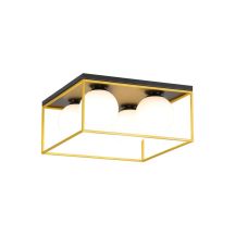 Drift 4XE14 Gold Ceiling Lamp
