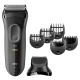 4. Braun 3000BT Battery 5 7mm Wet & Dry Black, Gray