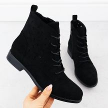 Suede ankle boots S.Barski W HY51-136 OLI284A