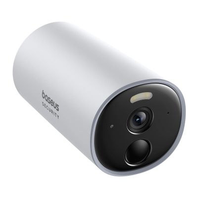 4. Baseus Security B1 2K Outdoor Camera – White