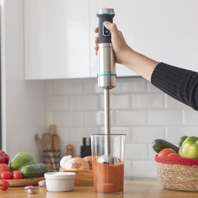 6. Cecotec Power TitanBlack 1200 XL 0.8 l Immersion Blender 1200 W Black, Silver