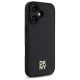 4. DKNY Repeat Pattern Stack Logo MagSafe iPhone 16 Case - Black