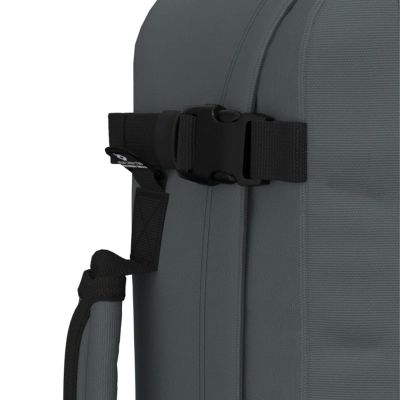 3. CabinZero Classic 2-in-1 28L travel backpack, grey – CZ081203