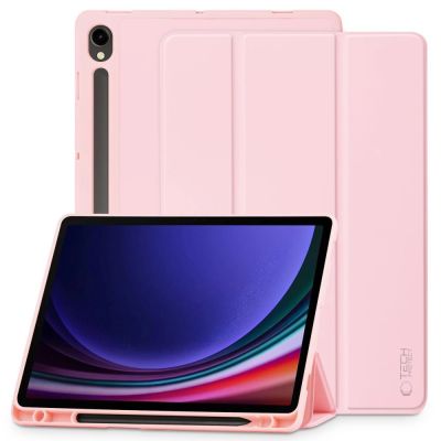 7. Tech-Protect SC Pen Case for Samsung Galaxy Tab S9 FE 10.9" X510 / X516B - Pink