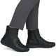 12. Rieker Z0066-00 Waterproof Insulated Leather Women's Boots, Black