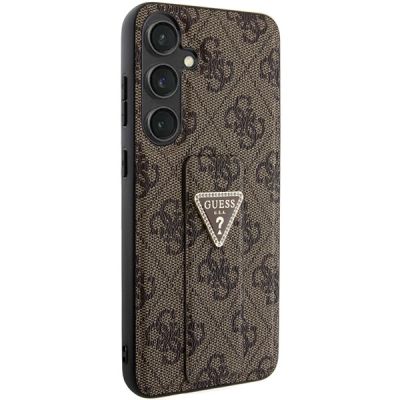 4. Guess GUHCS24SPGS4TDW S24 S921 brown/brown hardcase Grip Stand 4G Triangle Strass