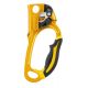 Petzl ASCENSION right-hand ascender, black and yellow