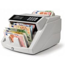 Safescan 2465-S - Banknote Counter - Counterfeit Detection - Automatic - EUR, GBP, CHF, USD, PLN, SEK, NOK - Gray