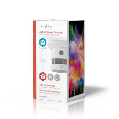 8. Nedis SmartLife ZBDS10WT Smoke Detector
