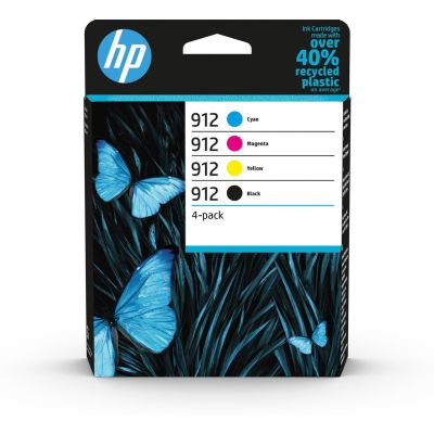 2. HP ink set HP 912, HP912=6ZC74AE, contains cmyk, 3YL80AE+3YL77AE+3YL78AE+3YL79AE