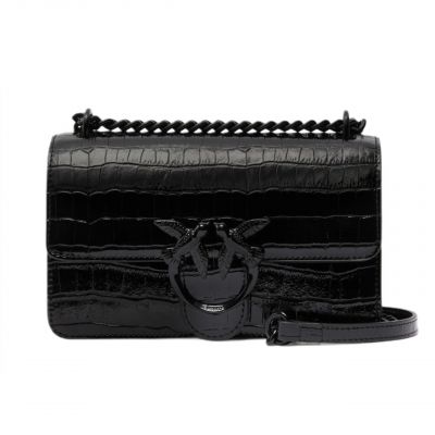 Pinko Classic Love One Mini Leather Handbag 100074A1SY