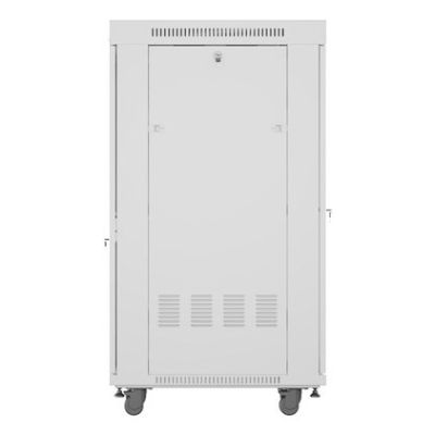 7. Lanberg FF01-6827-23SL 27U Floor Mount Rack Gray