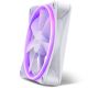 3. NZXT F120 RGB Triple Pack Computer Case Fan 12cm White 3 pcs.