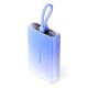 Vention Powerbank 10000 mAh USB-C + Lightning + USB-A 22.5W with LED Display Blue