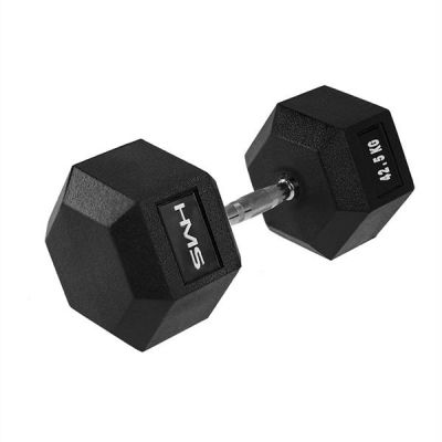 9. HMS HEX PRO 42.5 KG dumbbell