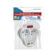 3. ESPERANZA ELECTRIC SPLITTER 2 OUTLETS USB-C USB-A ON WHITE ELK311W