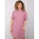 4. Dusty pink plus size cotton dress (RV-SK-6319.65)