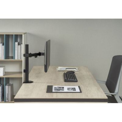 25. GEMBIRD ADJUSTABLE DESK MONITOR ARM/HOLDER 17-32, VESA 100X100MM, UP TO 9 KG