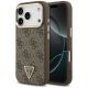 Guess 4G Triangle Logo MagSafe Case for iPhone 17 Pro / 18 Pro - Brown