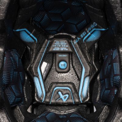 6. Bauer Re-akt 155 Combo Youth Hockey Helmet