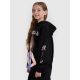 3. Girls' sweatshirt with hood, open, 4F 4FJRAW25TSWSF2293-20S