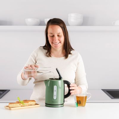 5. Taurus Vintage Compact Olive Electric Kettle 1l 958576000