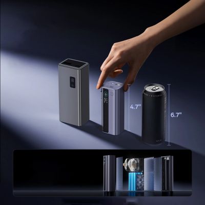 9. Baseus EnerGeek GR11 10000mAh 100W Power Bank with Retractable Cable - Gray