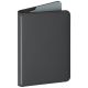 4. Uniq Belmont Passport Case with Apple Find My RFID Blocking Gray Blue