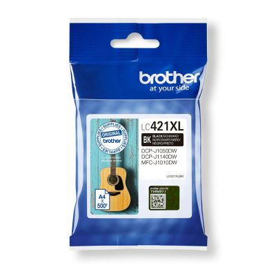 Brother LC-421XLBK ink cartridge 1 pc. Original High (XL) yield Black