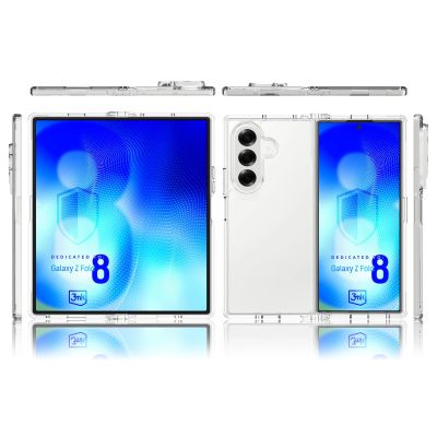 5. 3mk Armor Case for Samsung Galaxy Z Fold 8 Ultra - Transparent
