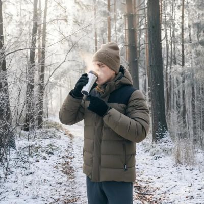 7. THERMAL TRAVEL MUG 350ML EXCELLENT HOUSEWARE