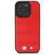 2. BMW M Perforated And Stitched Line MagSafe case for iPhone 16 Pro Max - red