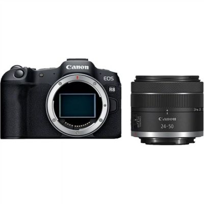 16. Canon EOS R8 - RF 24-50mm Digital Camera