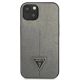 3. Guess SaffianoTriangle Logo case for iPhone 13 / 14 / 15 6.1" - silver