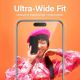 3. PanzerGlass Ultra-Wide Fit Tempered Glass with Positioner for iPhone 15 Pro Max