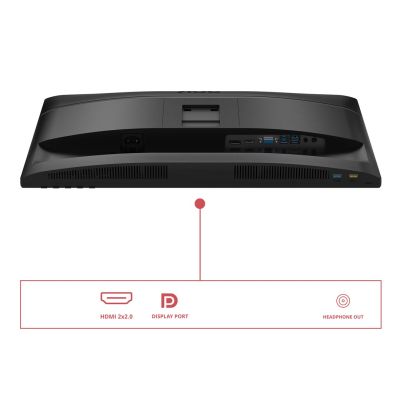 6. AOC U34E2M Computer Monitor 86.4 cm (34") 3440 x 1440 px Wide Quad HD Black