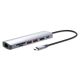 11. Manhattan 153966 Wired Docking Station USB 3.2 Gen 2 (3.1 Gen 2) Type-C Silver