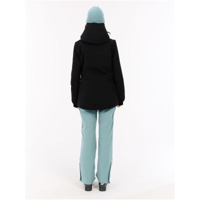 7. Women’s hooded zip-up ski/snowboard jacket PROTEST PRTBEVERLY, black