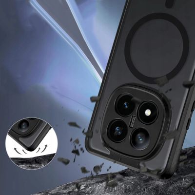 2. Tech-Protect MagMat MagSafe case for Xiaomi Redmi Note 14 Pro+ 5G - matte black