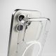 3. Puro Impact Clear D3O MagSafe Silicone Case for iPhone 16 Pro - Transparent