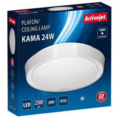 8. Activejet AJE-KAMA 24W LED ceiling lamp