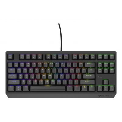 2. GENESIS Thor 230 TKL Gaming Keyboard USB QWERTY US English Black